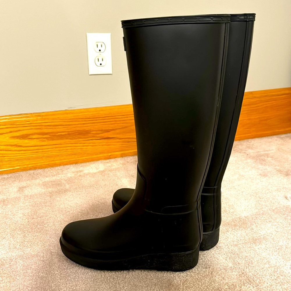 Hunter tall Creeper boots 6 womens